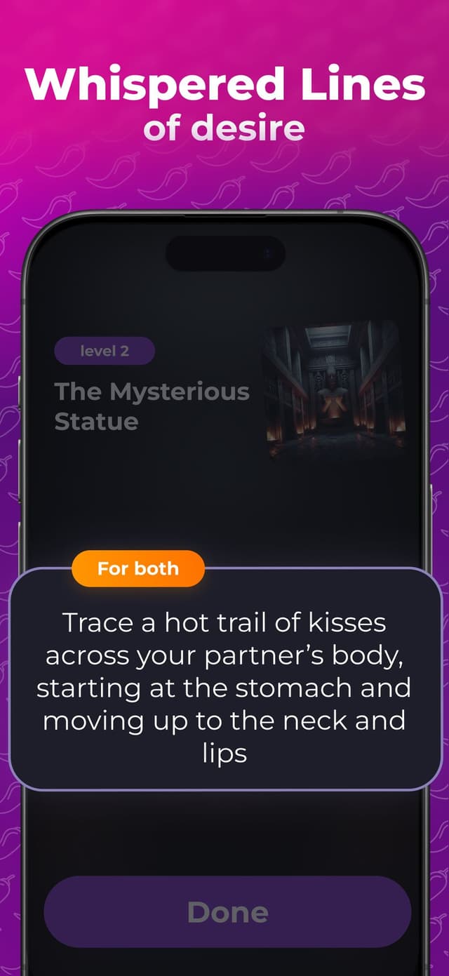 InDare quest task screen