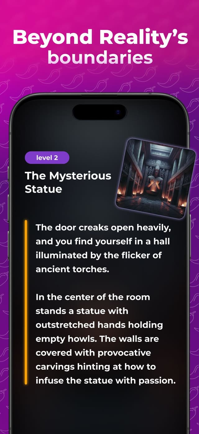 InDare quests screen